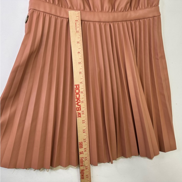 RAMY BROOK Womens Size 4 Effie Short Sleeveless Dress in Caramel $425 - Picture 11 of 13